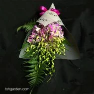 Lucian Pink Orchid Bouquet