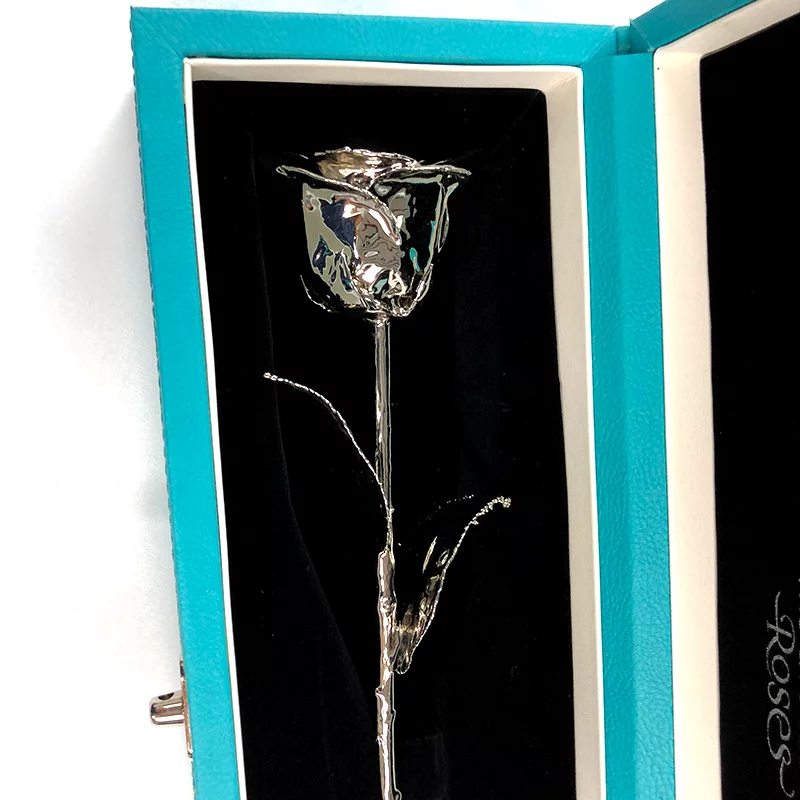 Platinum dipped Real Rose