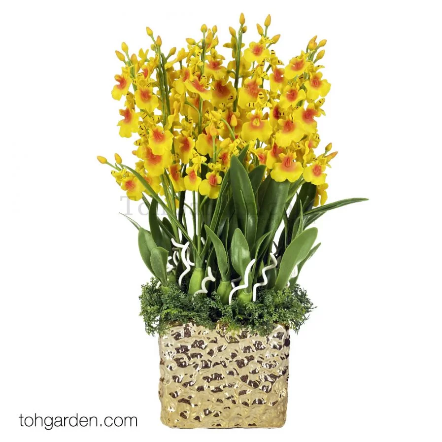 Artificial Oncidium Yellow