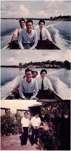 Old Japanese clients transversing Singapore shores in search of orchids in the 80s