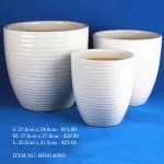White Ceramic Pot (8039140905)