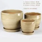 Brown Ceramic Pot (8111090402)