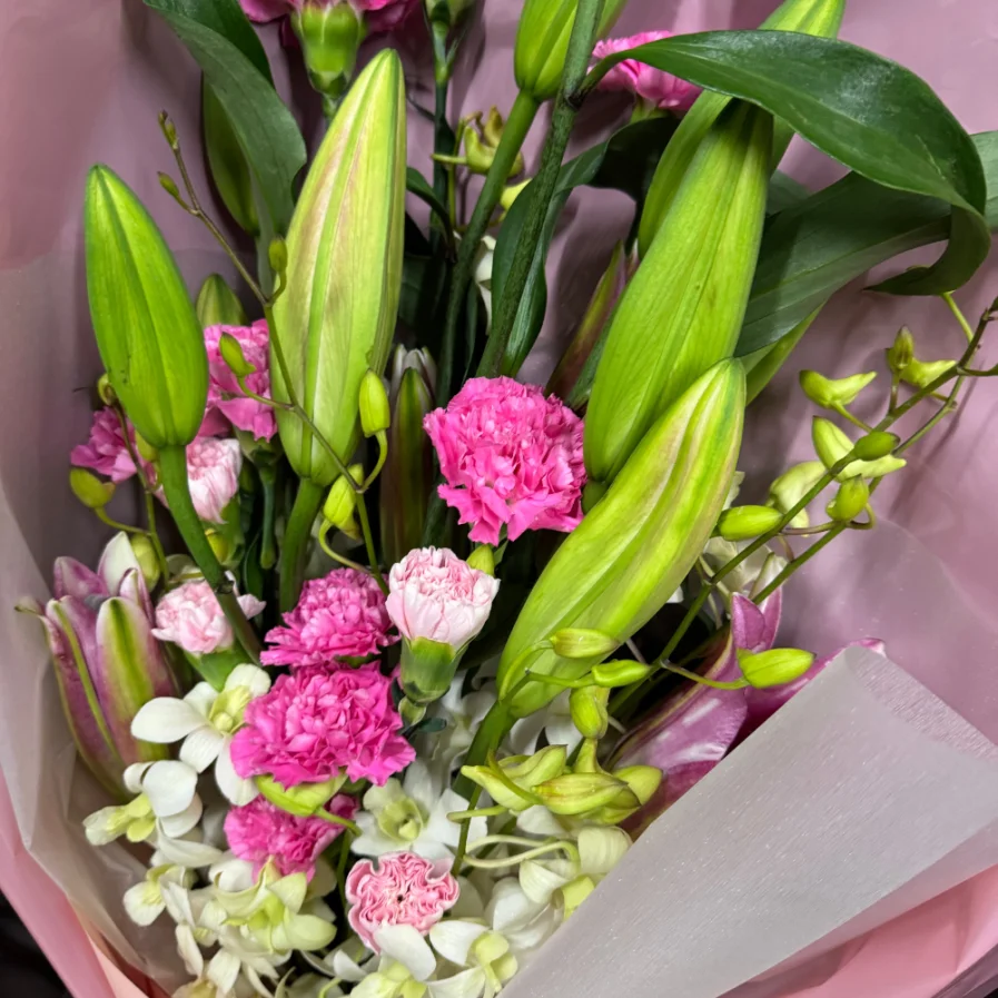 Lilies and Orchids