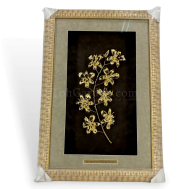 Gold Orchids in Frame