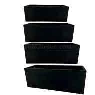 Black Boxio Fiberglass Pot
