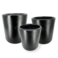 Fiberglass Pot (Black)