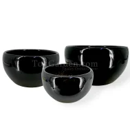 Black Ceramic Pot (ITEM NO: SY659BL)