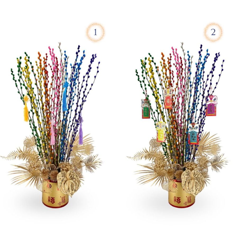 Over the Rainbow | Pussy Willow Arrangement