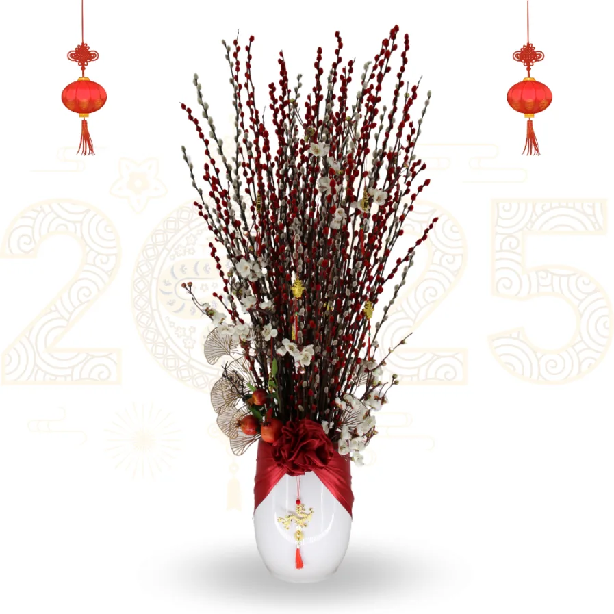 Pussy Willow Arrangement | CNY Prospera-Pot