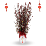 Pussy Willow Arrangement | CNY Prospera-Pot