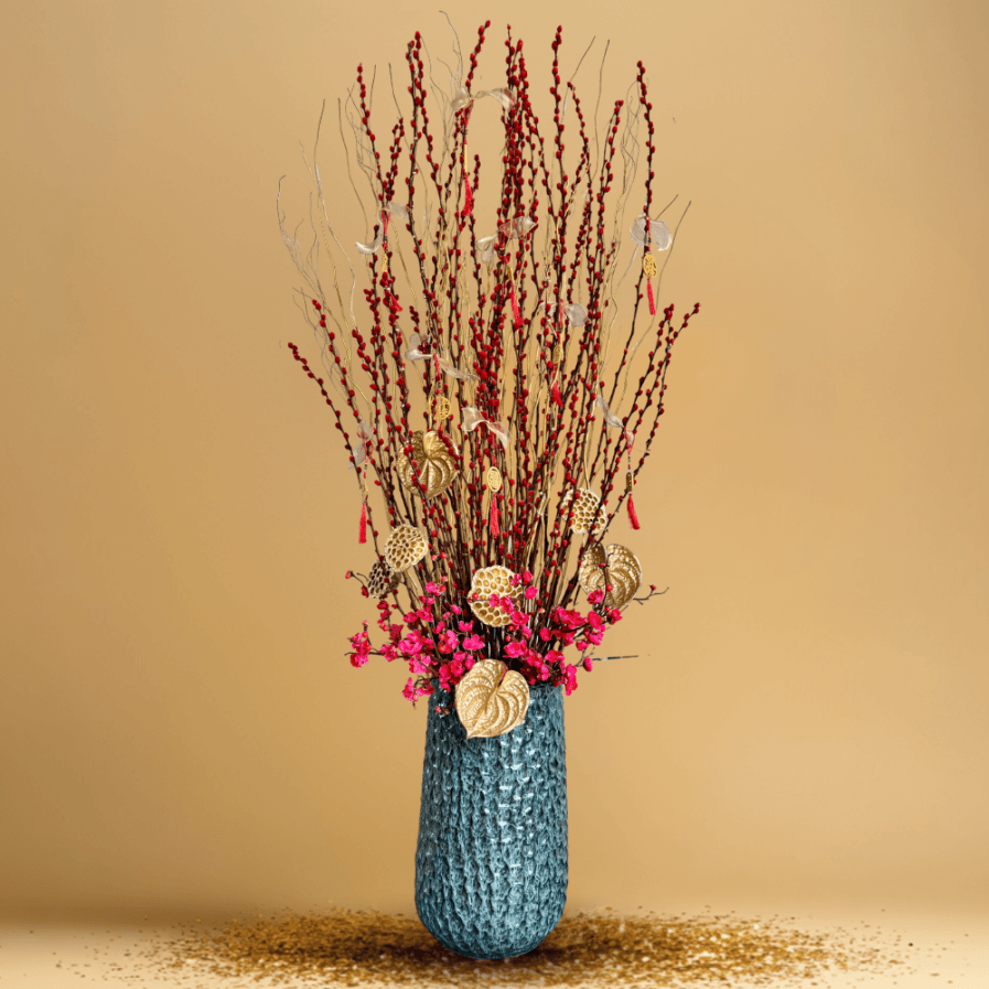 Pussy Willow Arrangement | A Celebration of Prosperity and Renewal