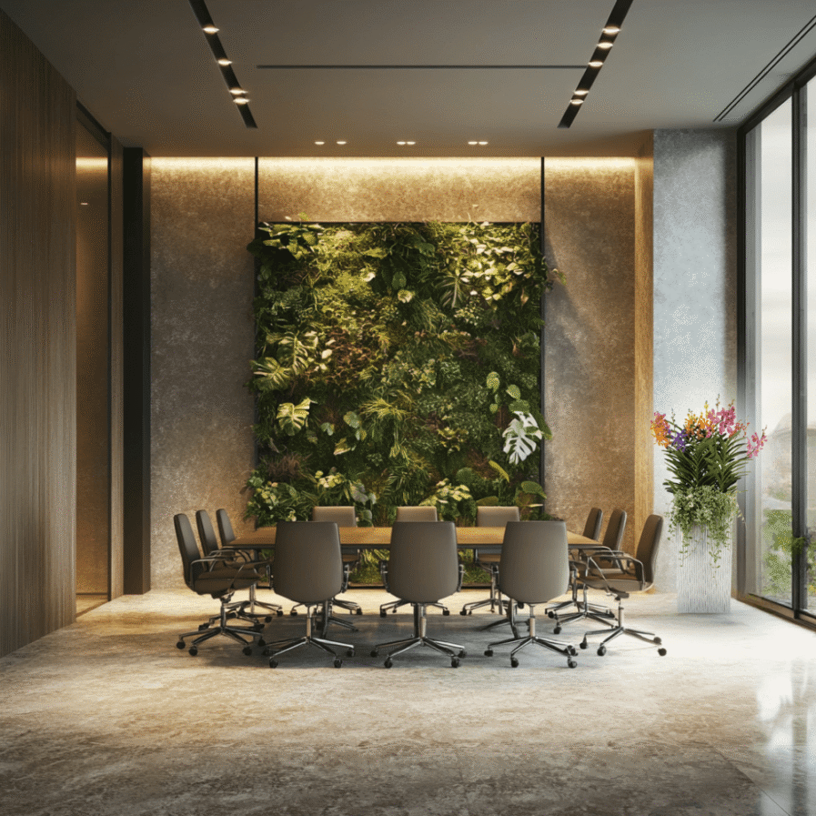 Corporate Office Orchid and Plant Display - Toh Garden: Singapore ...