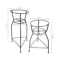 Metal Plant Stand – Garden Display [Series C]