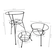 Metal Plant Stand – Garden Display [Series B]