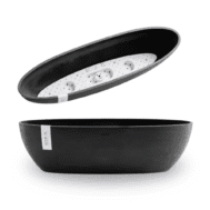 Sophia Noir Boat Planter
