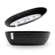 Sophia Noir Boat Planter