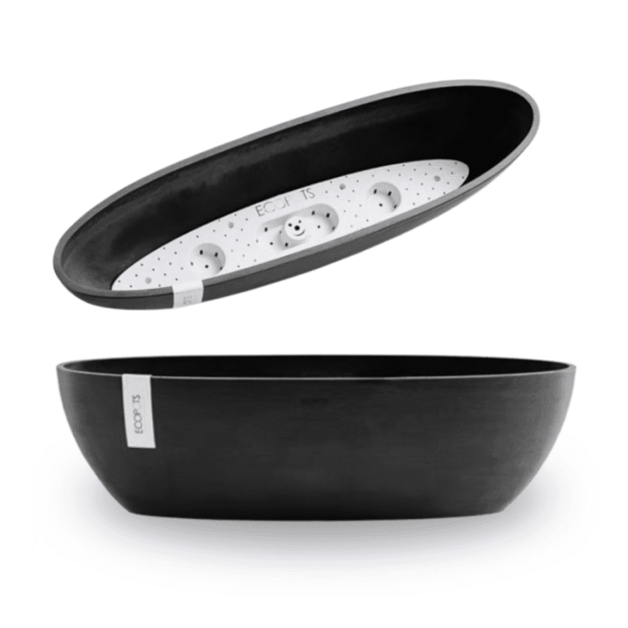 Sophia Noir Boat Planter