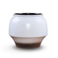 Ivory Ember Pot