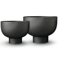 Obsidian Halo Planters