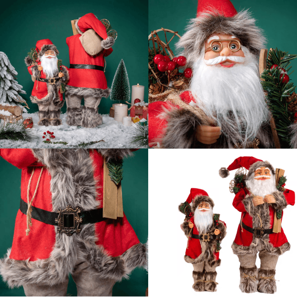 Nordic Fur-Trim Explorer Santa Collection Nordic Fur-Trim Explorer Santa Collection