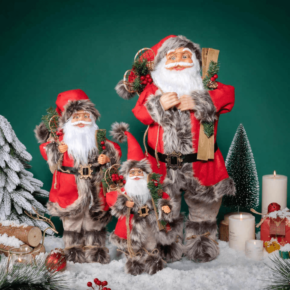 Nordic Fur-Trim Explorer Santa Collection Nordic Fur-Trim Explorer Santa Collection