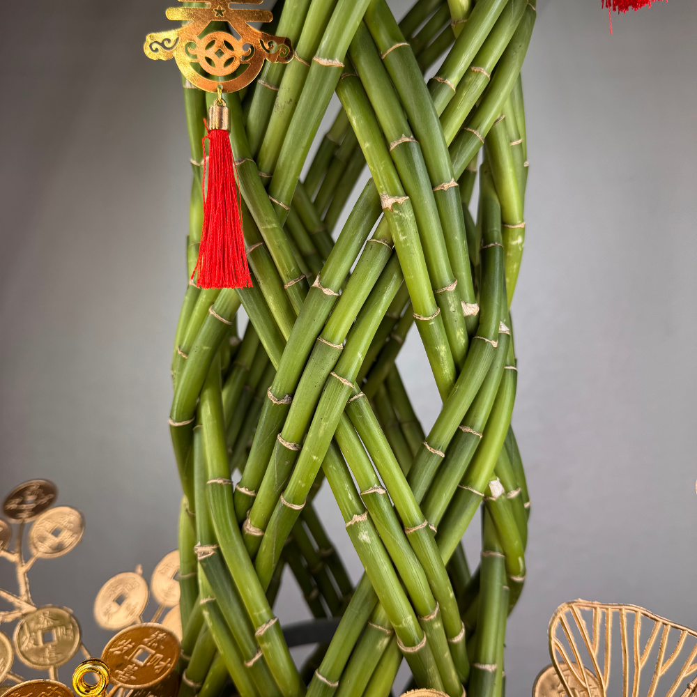 Lucky Bamboo Arrangement | Jade Prosperity Tower Lucky Bamboo Arrangement | Jade Prosperity Tower