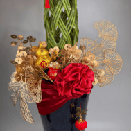 Lucky Bamboo Arrangement | Jade Prosperity Tower