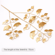 Golden Yuanbao Prosperity Branch (70cm)