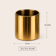 Imperial Gold Cylinder Pot