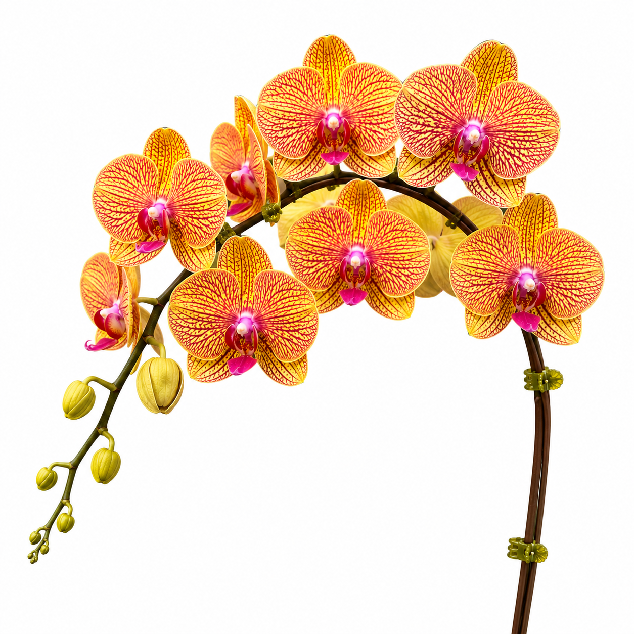 Phalaenopsis 'Golden Sunrise' orchid plant