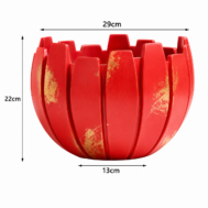 Aqua Lotus Sculptural Planter